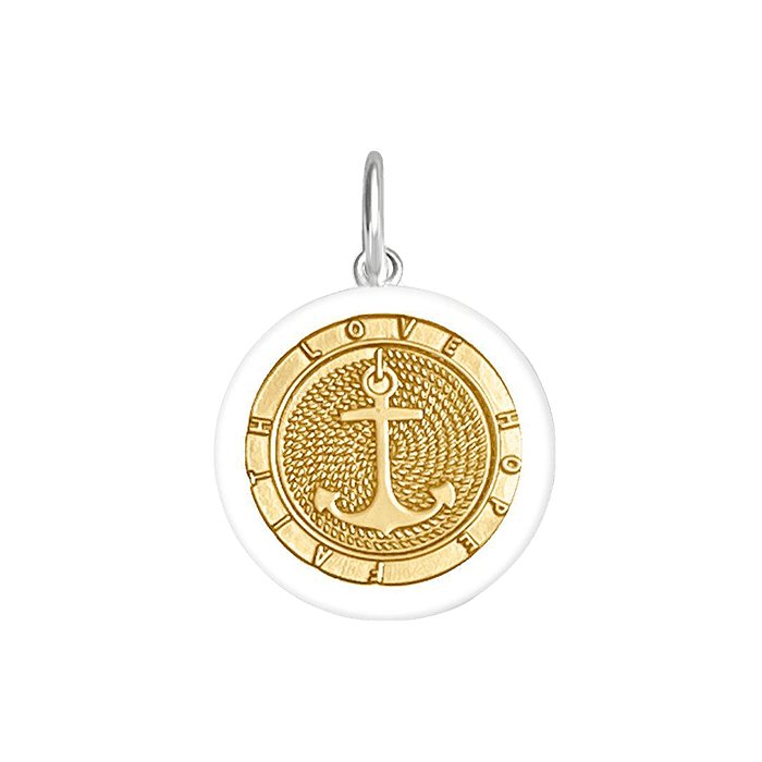 Anchor Pendant Yellow LOLA jewelry