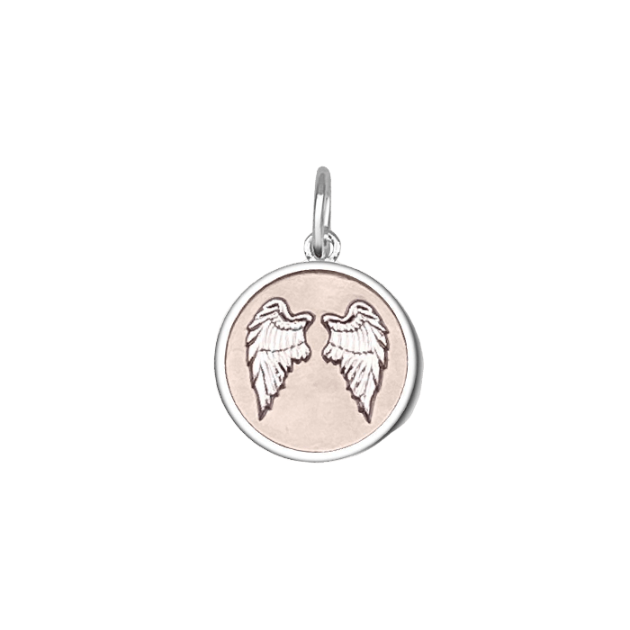 Wings Pendant Pink LOLA jewelry 2