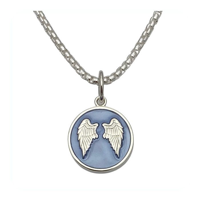 Wings Pendant Purple LOLA jewelry 2
