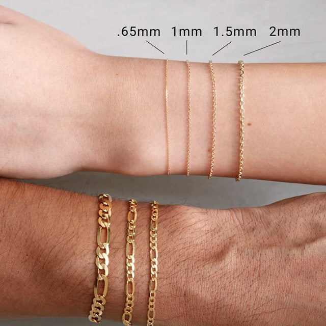 Chain view on wrist